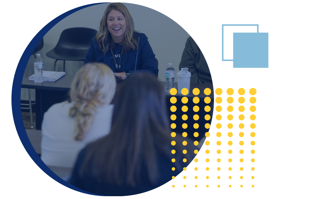 vector graphic of team working together to build a puzzle