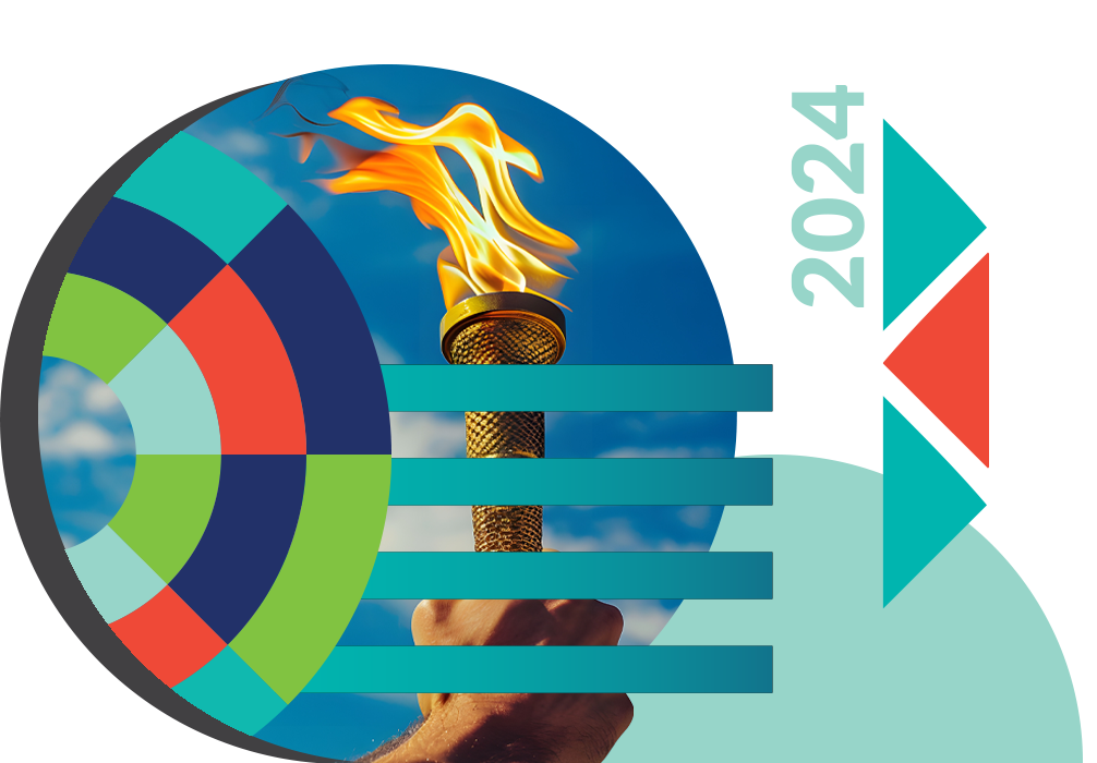 vector graphic of team working together to build a puzzle