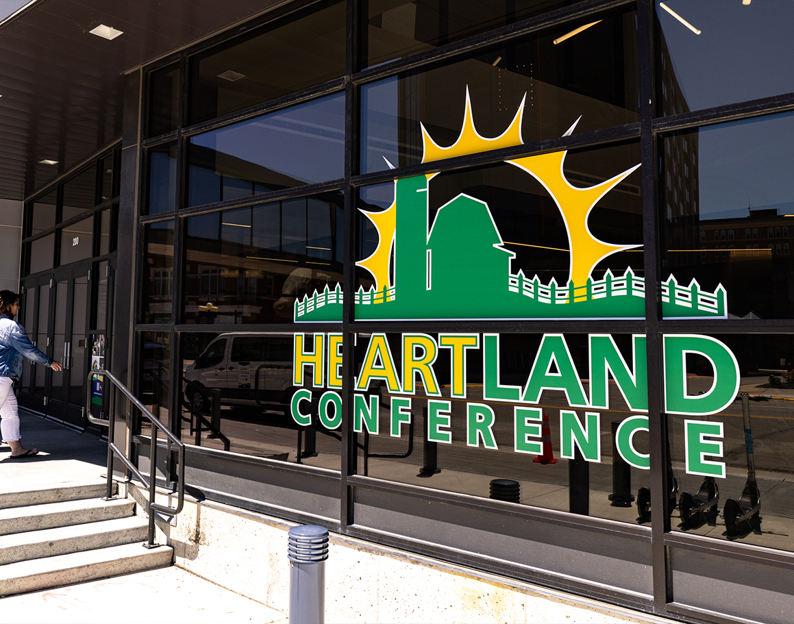 Image of VGM Heartland Conference sign